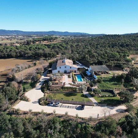 Can Bufi Espectacular Casa Con Piscina Interior Llagostera Extérieur photo