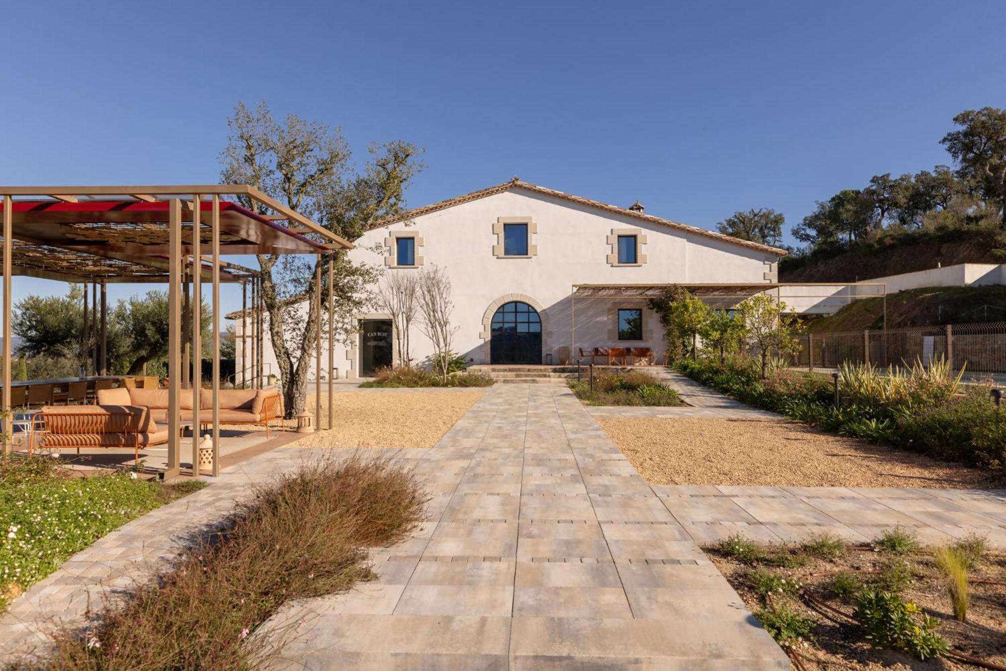Can Bufi Espectacular Casa Con Piscina Interior Llagostera Extérieur photo
