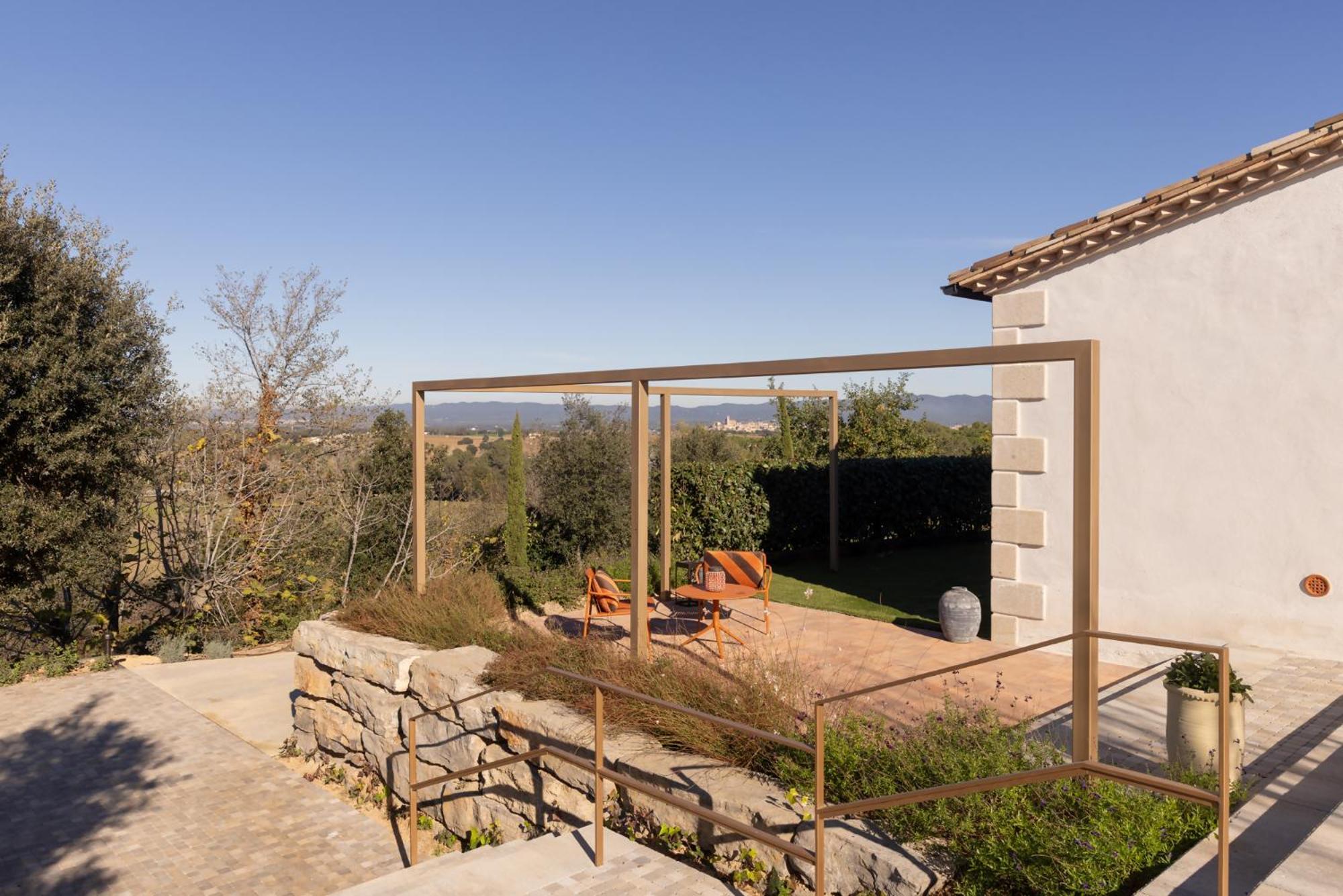 Can Bufi Espectacular Casa Con Piscina Interior Llagostera Extérieur photo