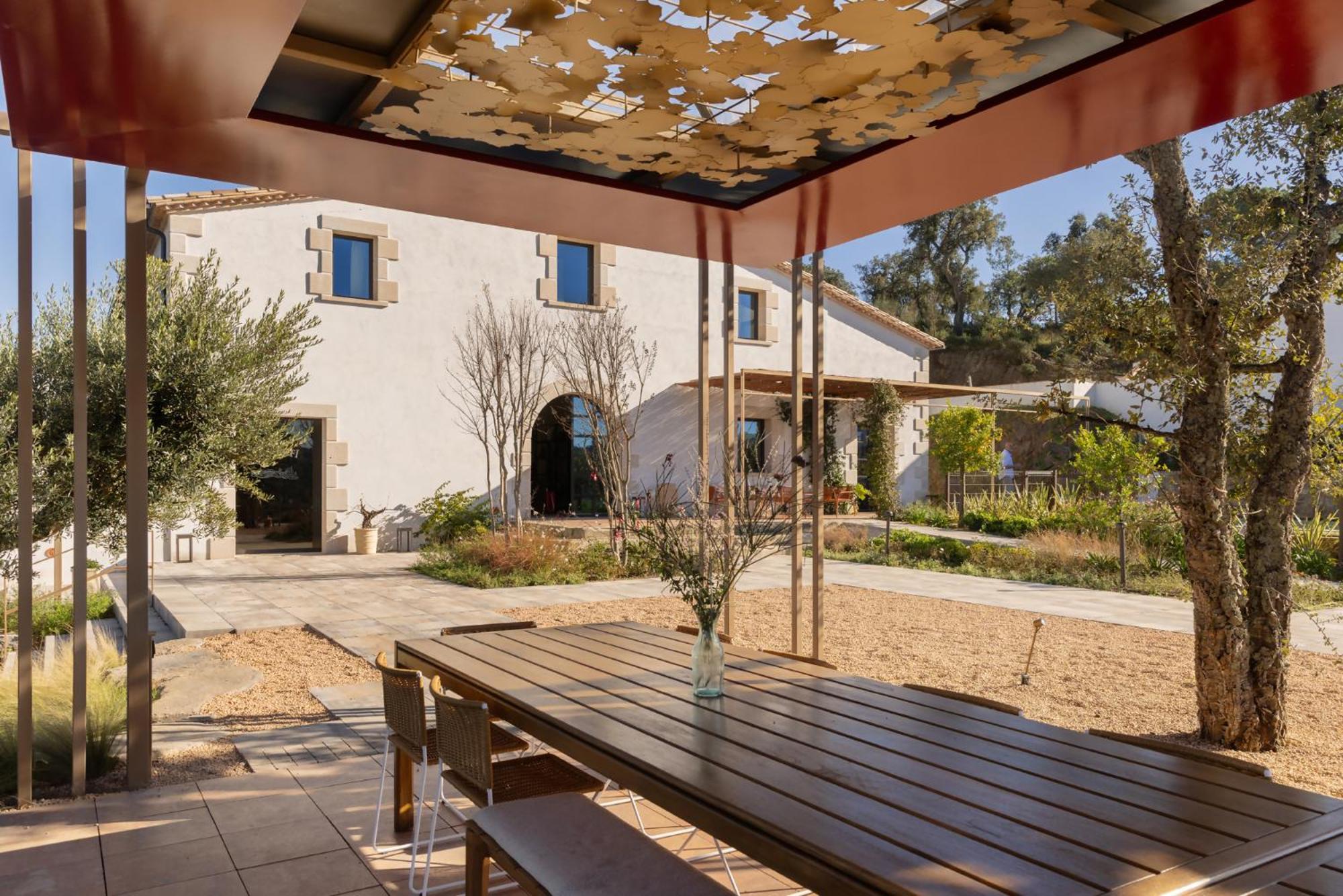 Can Bufi Espectacular Casa Con Piscina Interior Llagostera Extérieur photo